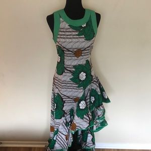 Never worn, new with tags, Tribe of Dumo (Houston designer) long dress, size M